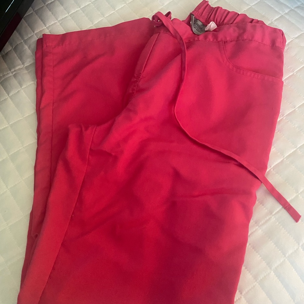 Greys anatomy scrub pants small hot pink